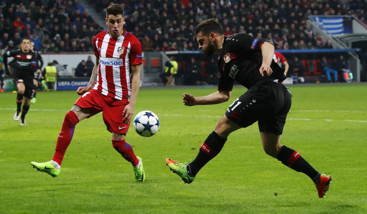 Atletico Madrid, Jose Gimenez, Bayer Leverkusen, Kevin Volland, Liga majstrov, feb17, reuters