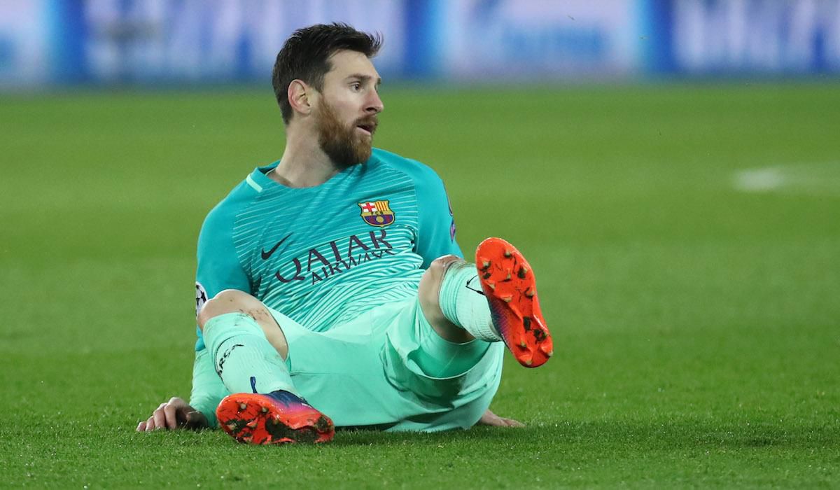 Lionel Messi, FC Barcelona, smutok, feb17, reuters