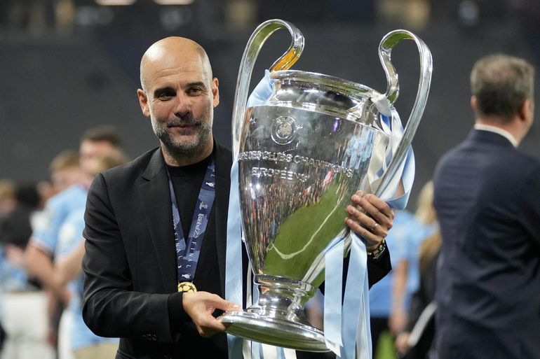 Guardiola discusses the end of Manchester City