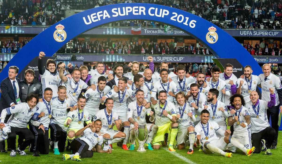 Real Madrid, radost, europsky superpohar, aug16, reuters