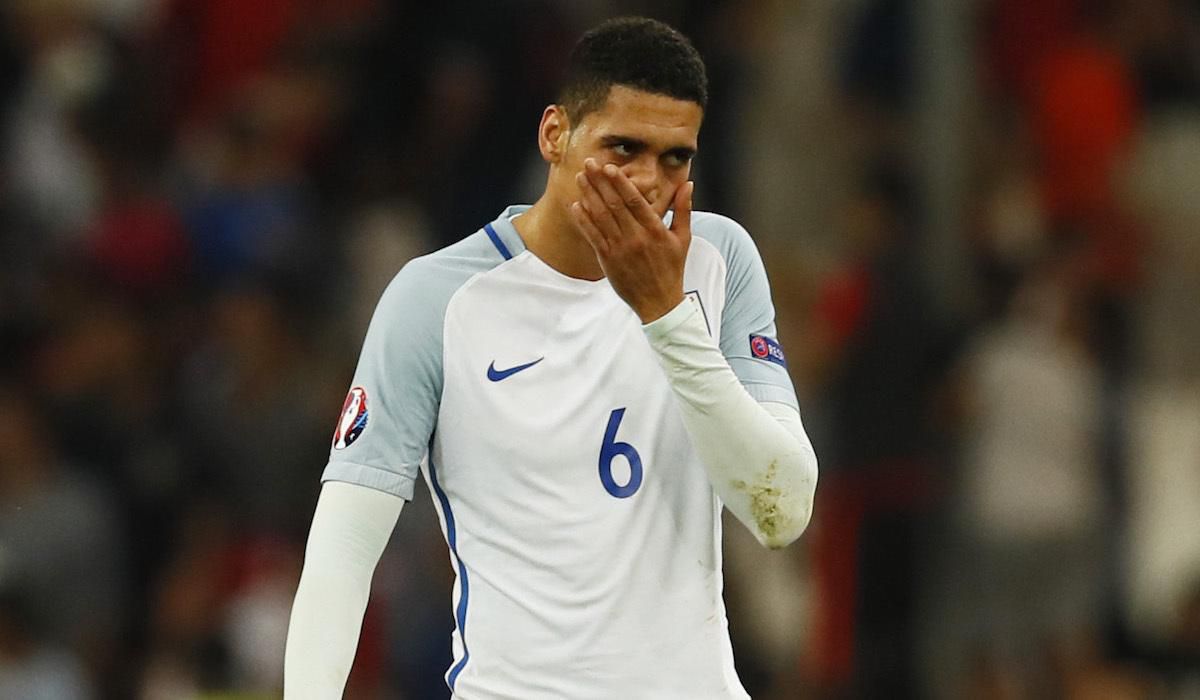 Chris Smalling, Anglicko, reprezentacia, EURO 2016, jun16, reuters