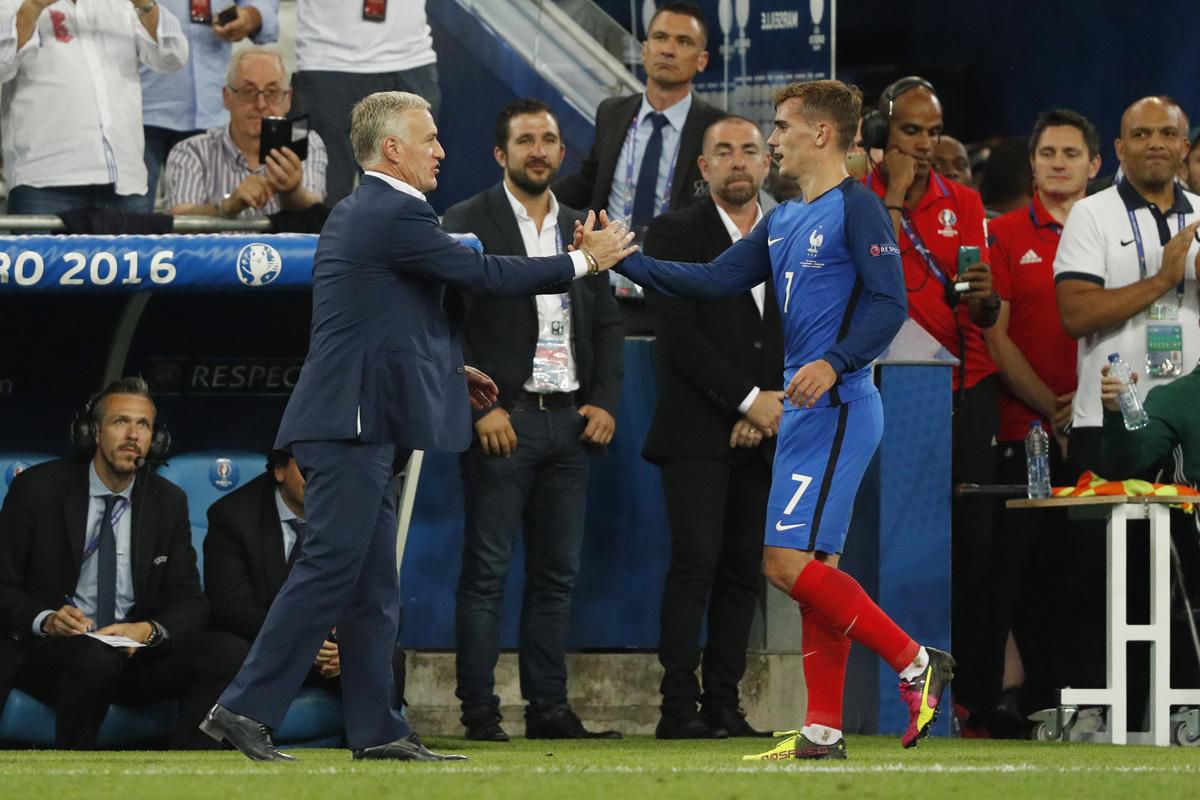 griezmann, deschamps, euro