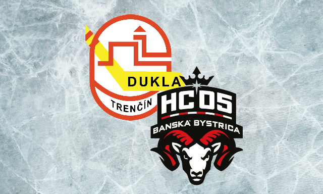Banská Bystrica vyhrala na ľade Dukly Trenčín