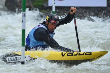 Vodný slalom-SP: Alexander Slafkovský druhýkrát šampiónom v C1