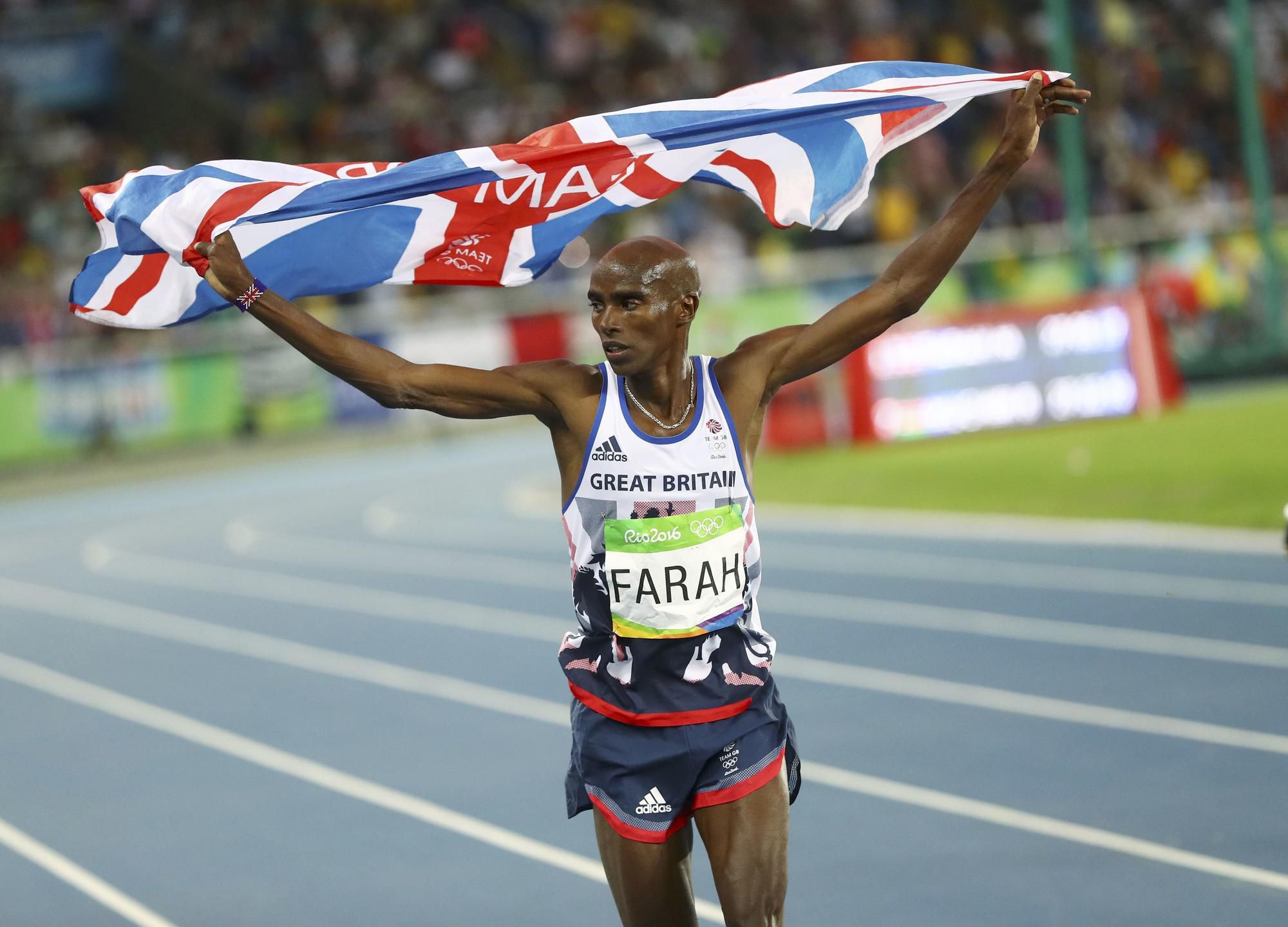 mo farah, atletika, rio