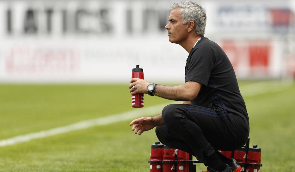 Manchester United, trener, Jose Mourinho, jul16, Reuters
