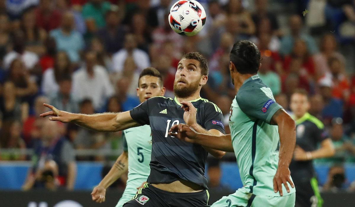 Wales, Sam Vokes, EURO 2016, jul16, reuters