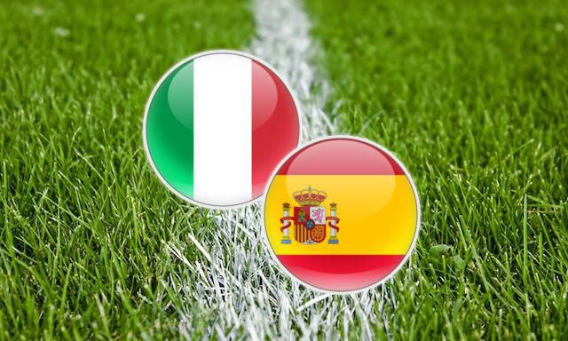 Taliansko, Spanielsko, futbal, online