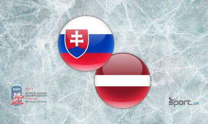 Slovensko porazilo Lotyšsko a postúpilo do štvrťfinále