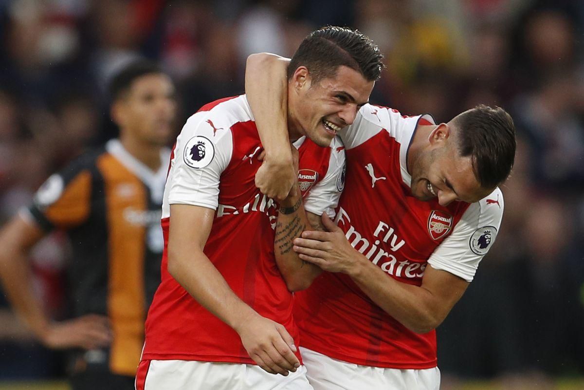 Granit Xhaka Arsenal FC sep16 Reuters