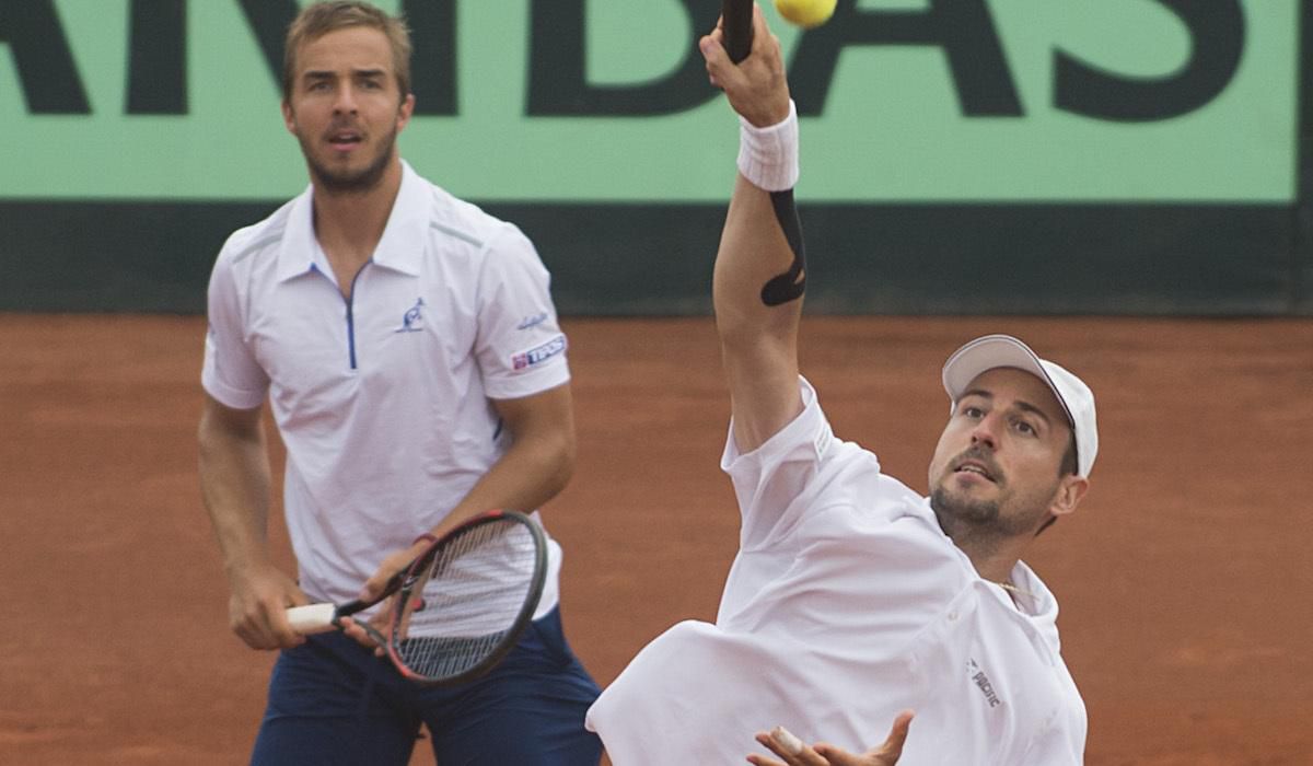 Andrej Martin, Igor Zelenay, Davis Cup, Slovensko, Budapest, jul16, TASR