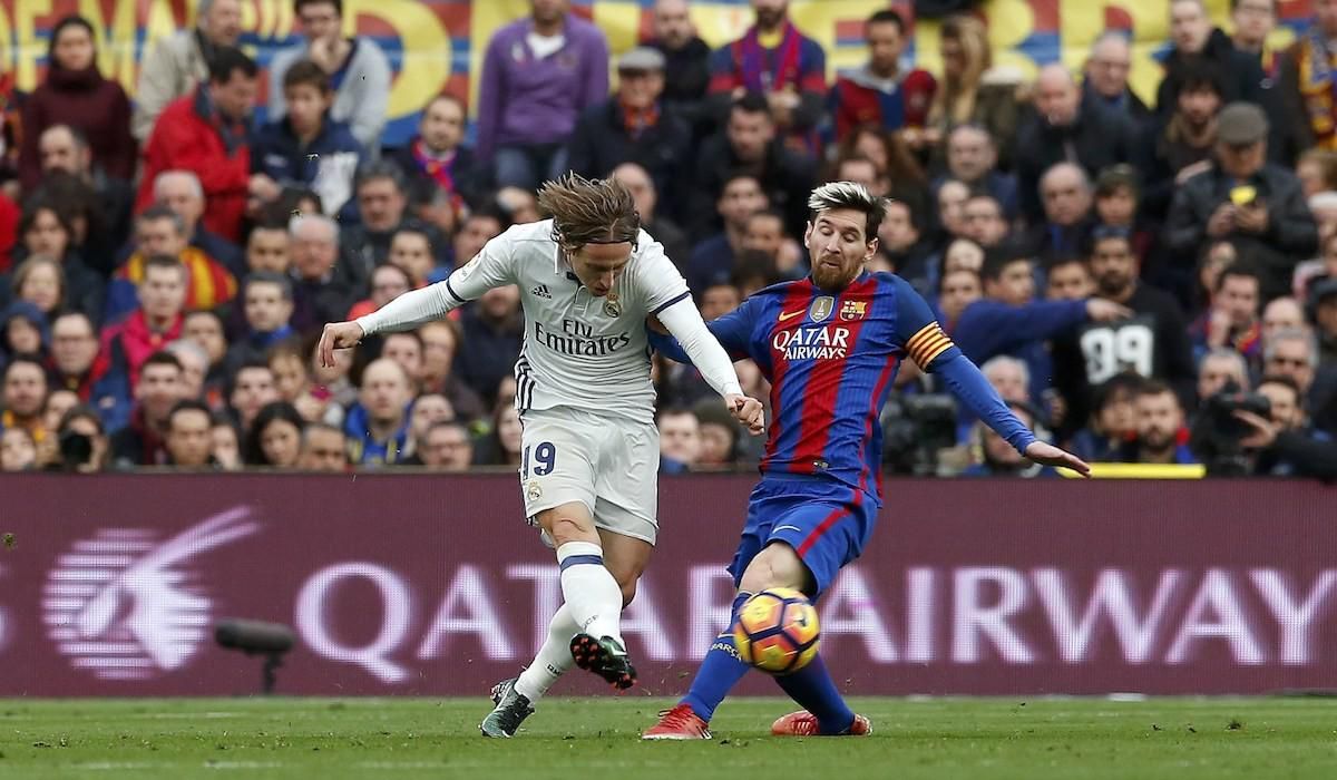 FC Barcelona, Lionel Messi, Real Madrid, Luka Modric, dec16, reuters