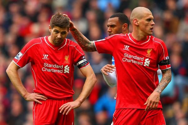 steven gerrard, martin skrtel