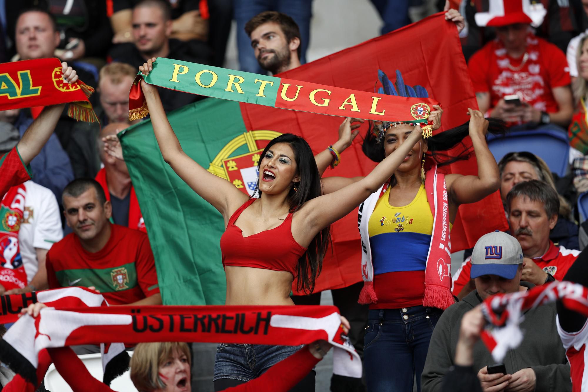Fanynka, Portugalsko, sal nad hlavou, EURO 2016