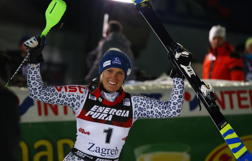 Veronika Velez Zuzulova slalom Zahreb jan2017
