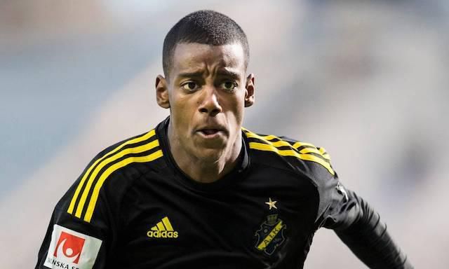 Alexander Isak, AIK Stokholm, okt16, aikfotboll.se