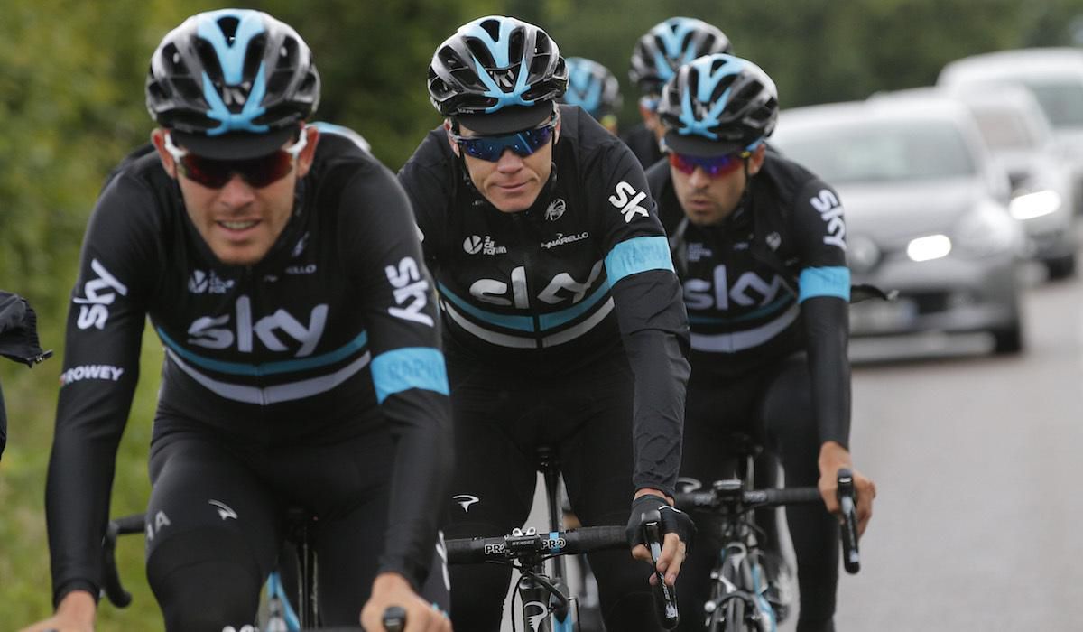 Chris Froome a spol, Sky, priprava pred Tour de France 2016