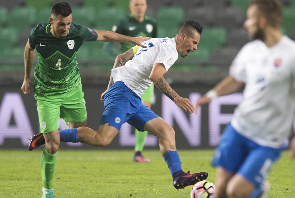 Marek Hamsik slovensko Miral Samardzic slovinsko okt2016