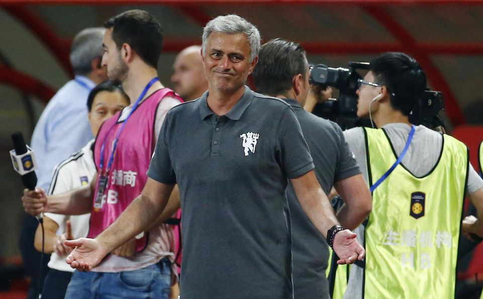 Jose Mourinho trener manchester united priprava sanghaj jul2016