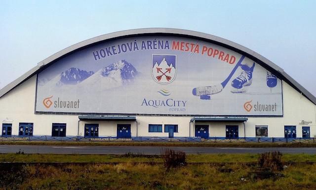 HK Poprad, Hokejova arena mesta Poprad, Apr2016