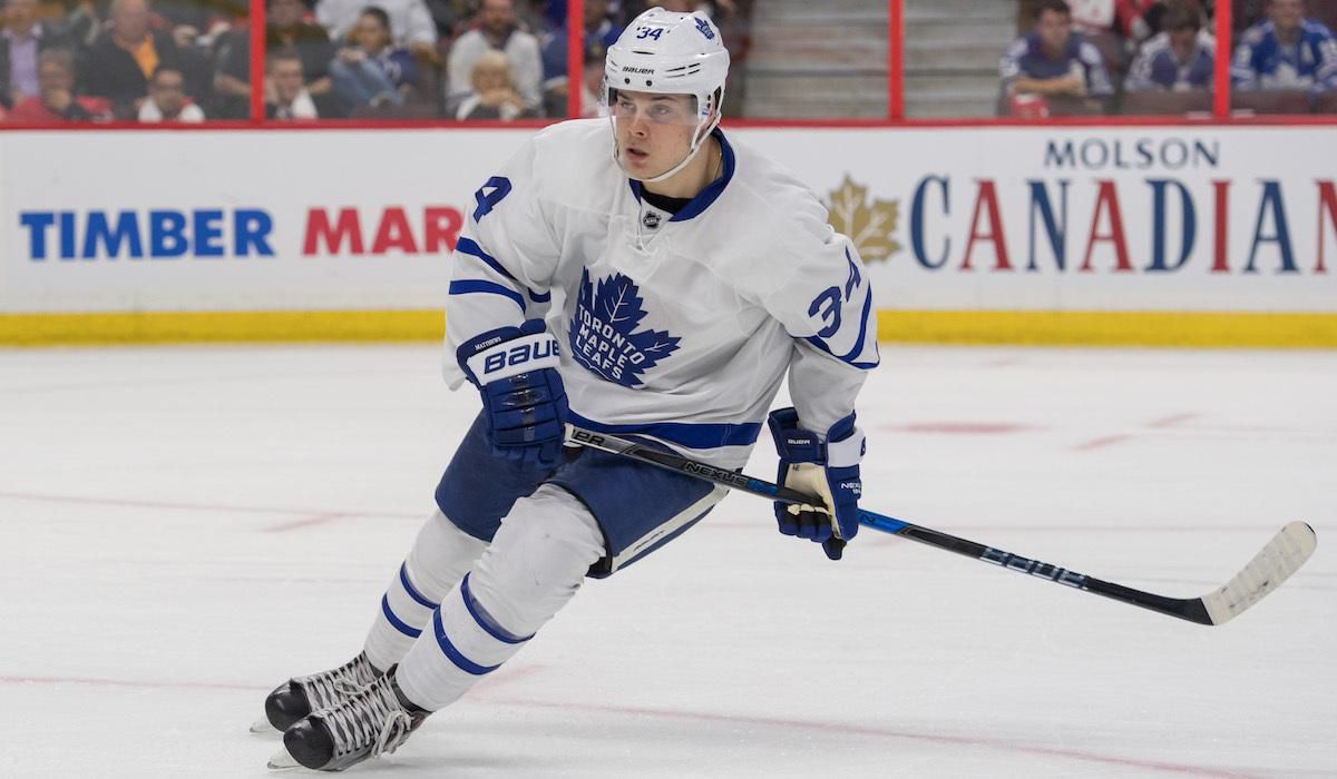 Auston Matthews, Toronto Maple Leafs, okt16, reuters