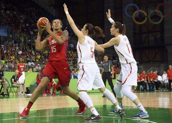 Basketbal: Američanky na záver B-skupiny rozdrvili Číňanky