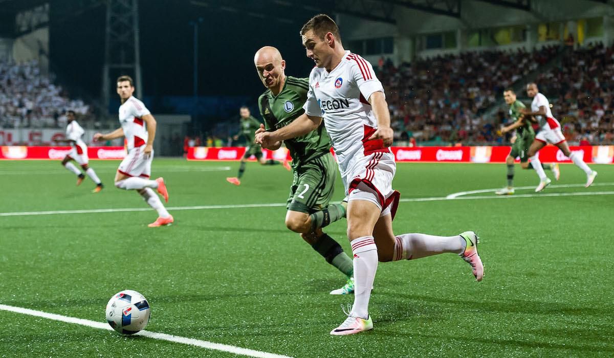 Michal Pazdan, Legia Varsava, Matus Bero, AS Trencin, Liga majstrov, jul16, SITA