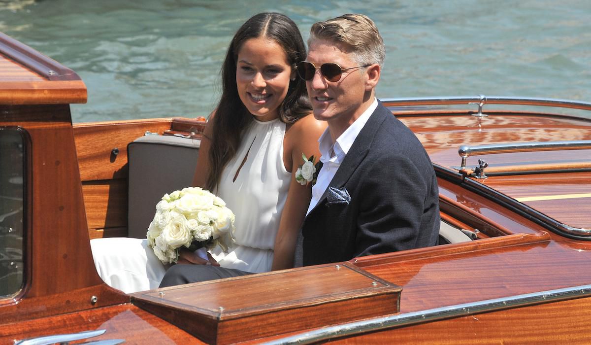 Ana Ivanovicova, Bastian Schweinsteiger, svadba, jul16, SITA/AP