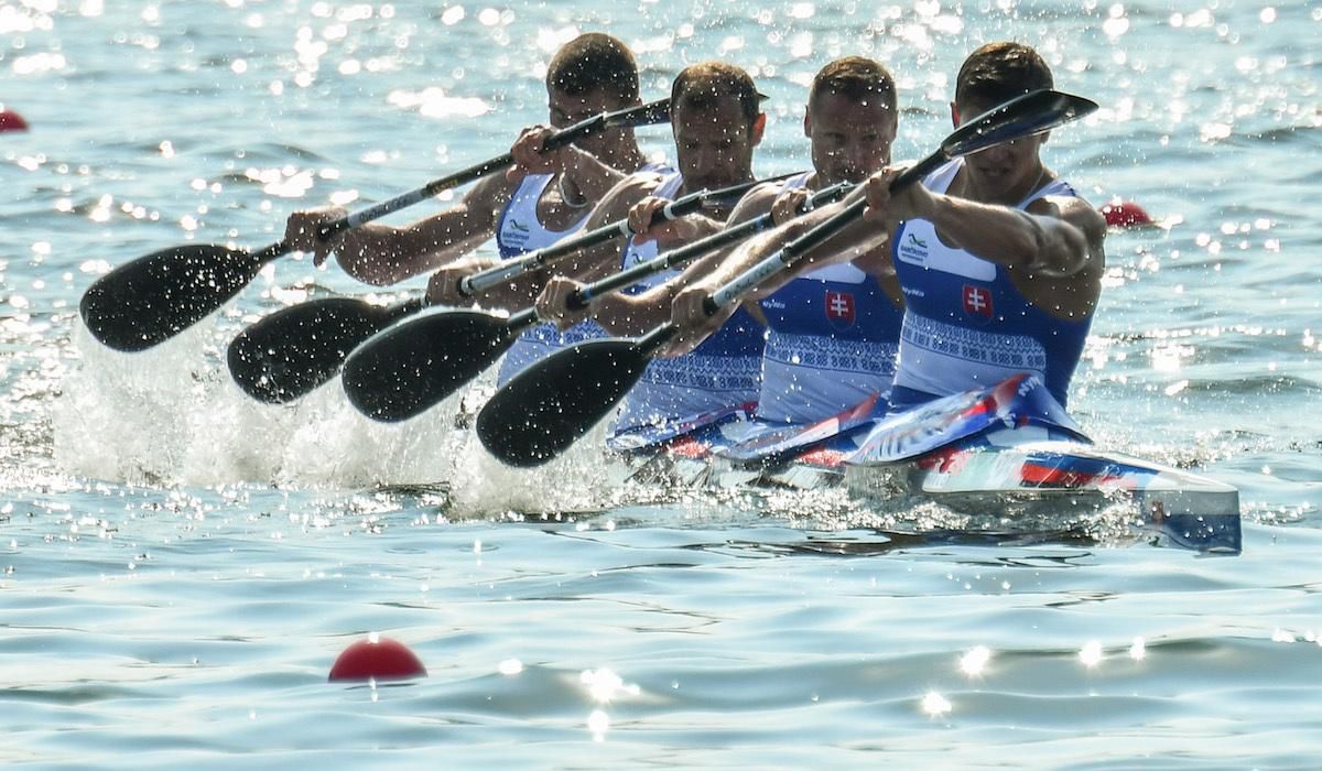 Denis Mysak, Erik Vlcek, Juraj Tarr, Tibor Linka, rychlostna kanoistika, Rio 2016, OH, K4, aug16, TASR