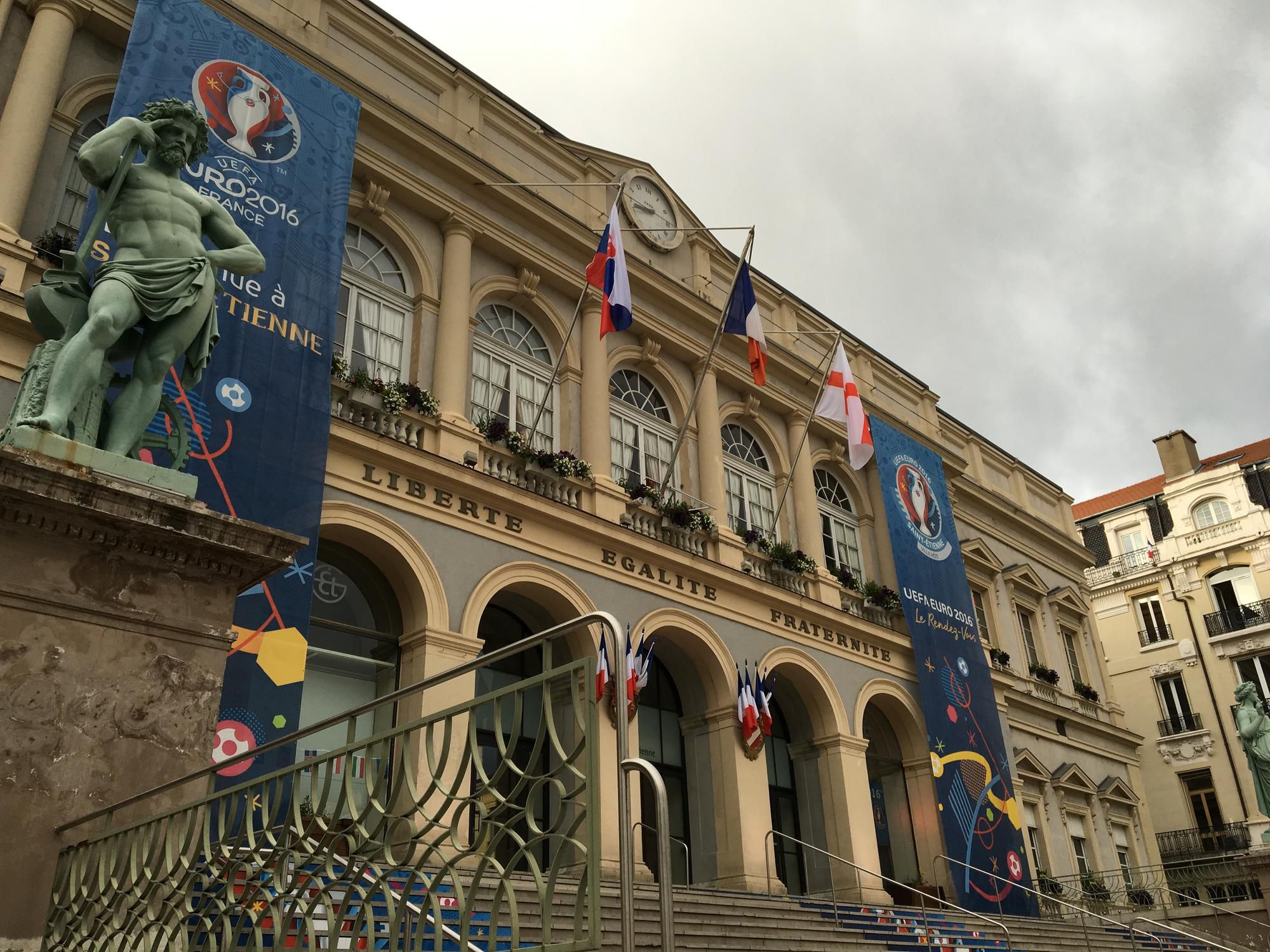 Slovensko - Anglicko, fanusikovia, St. Etienne, EURO 2016, foto7