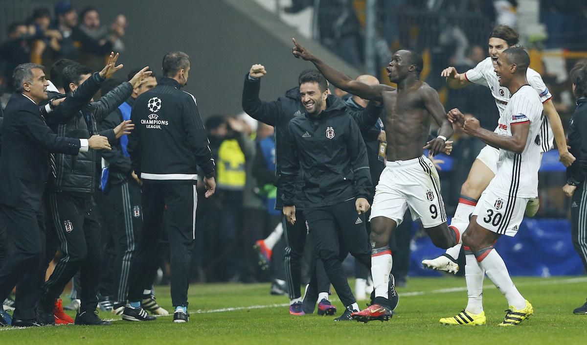 Vincent Aboubakar Besiktas Istanbul liga majstrov nov2016