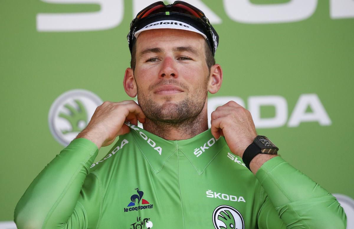 Mark Cavendish tour de france zeleny dres jul2016