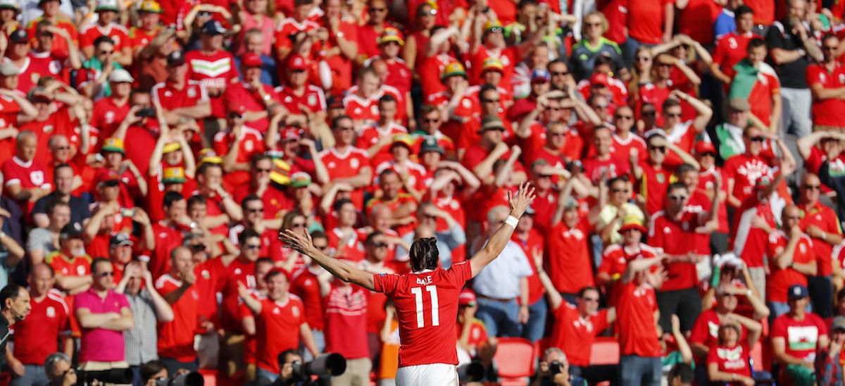 Gareth Bale radost osemfinale euro jun2016