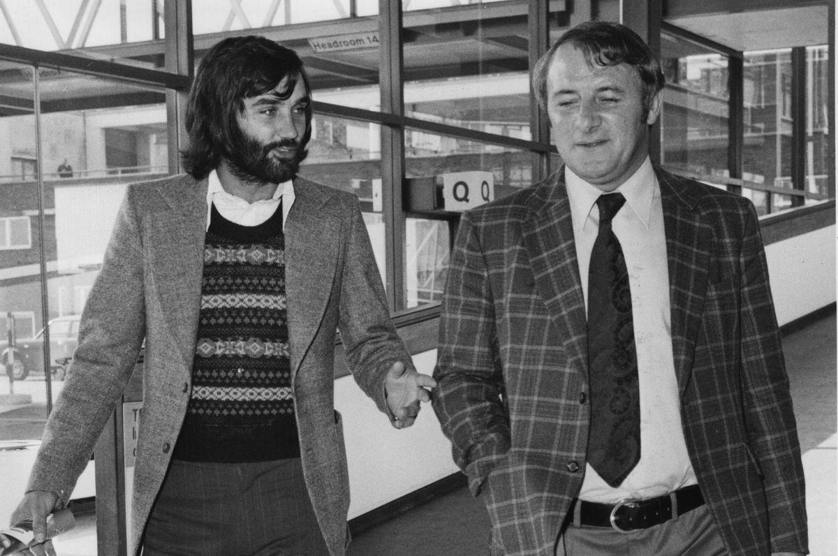 George Best Tommy Docherty Manchester United jul75 Getty Images
