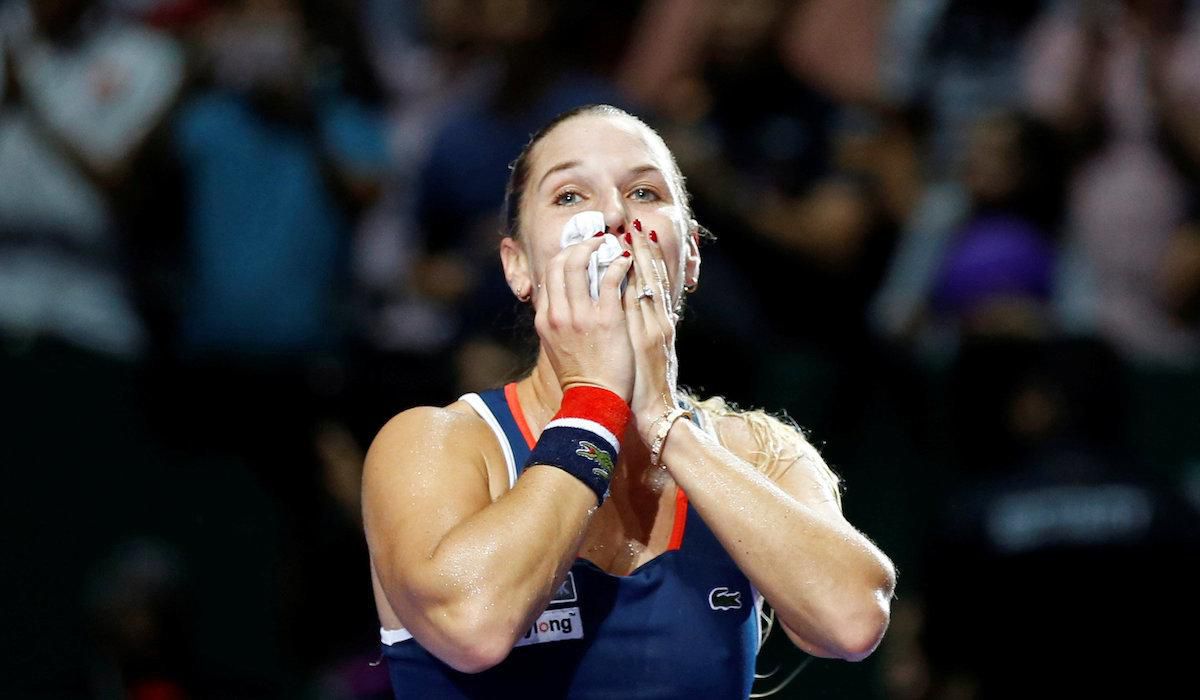 Dominika Cibulkova, WTA Finals, Singapur, okt16, reuters