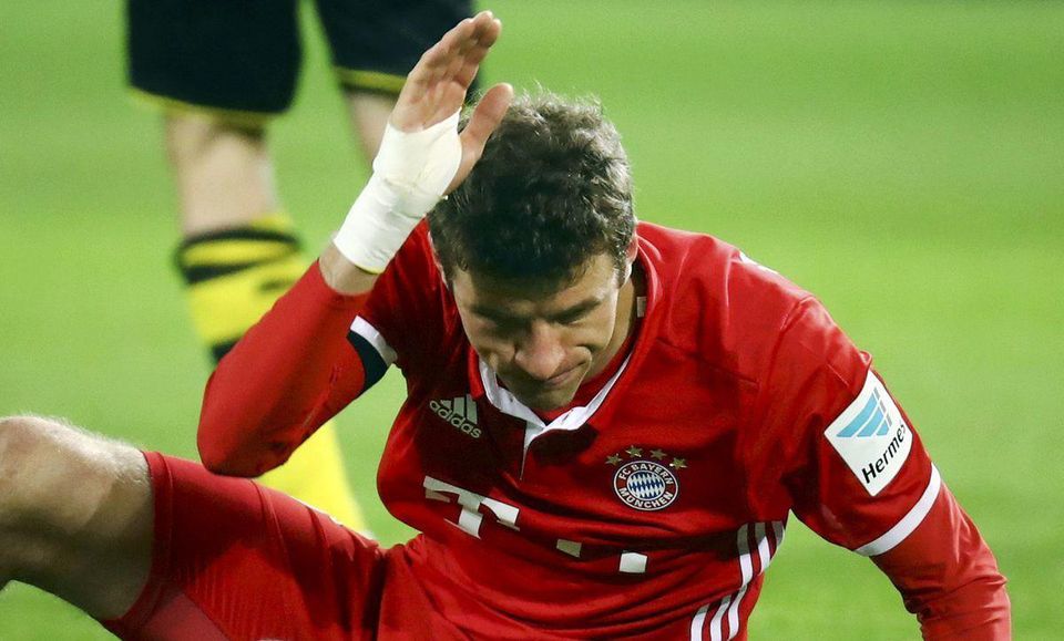 Thomas Muller Bayern Munchen nov16 Reuters