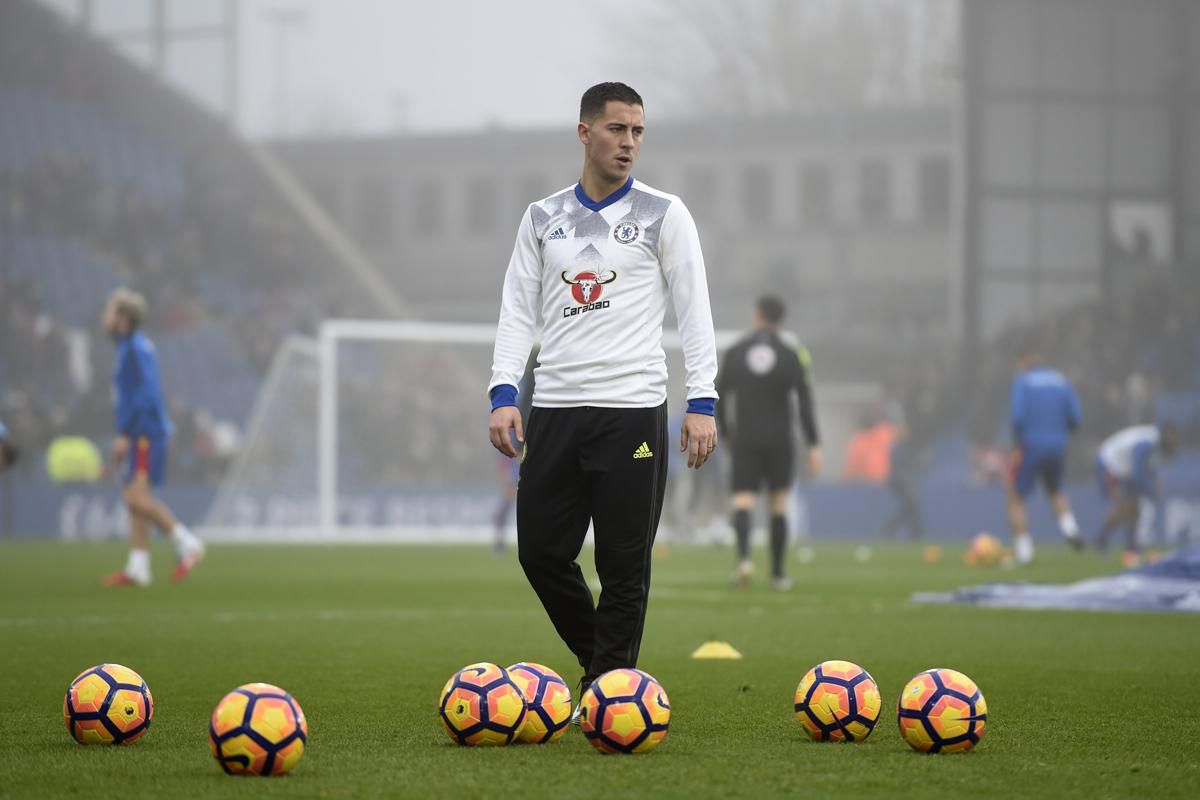 eden hazard, trening, dec2016