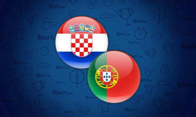 Chorvatsko, Portugalsko, online, fubtal, EURO 2016, jun16