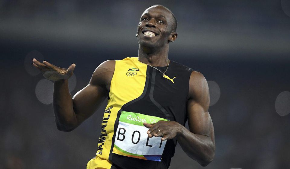 Usain Bolt, Jamajka, vitazne gesto, 100 m, finale, Rio 2016
