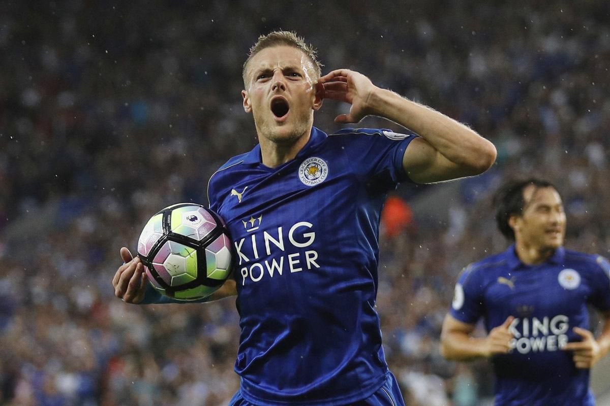 leicester city, jamie vardy