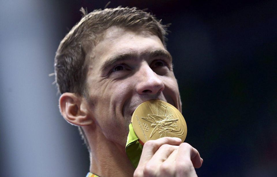 Michael Phelps plavanie rekordman Rio 2016 aug16 Reuters