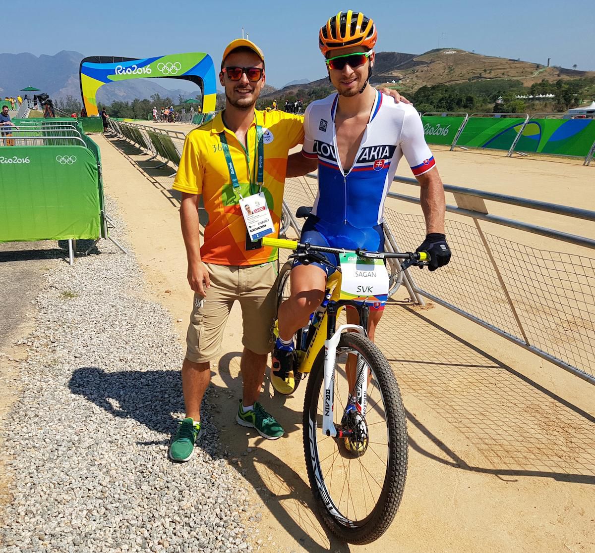 Martin Stancel a Peter Sagan, X-park, Deodoro, Rio 2016