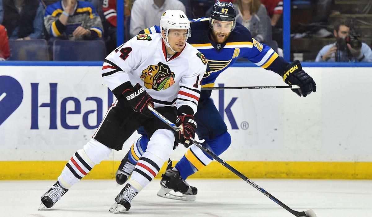 Chicago Blackhawks, St. Louis Blues, Alex Pietrangelo, Richard Panik, apr16