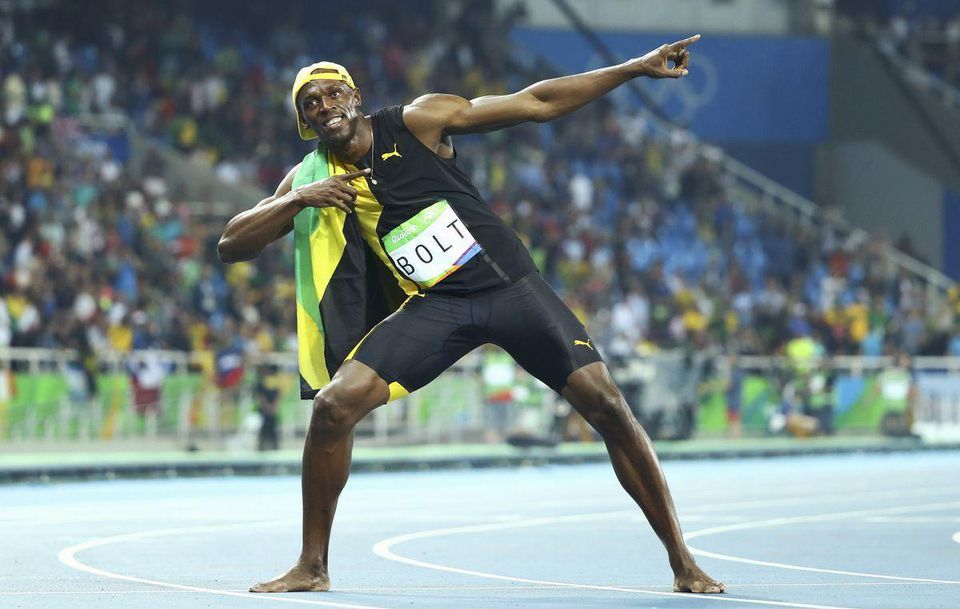 Usain Bolt Rio 2016 zlato 100m aug16 Reuters