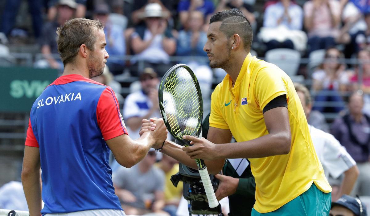 andrej martin nick kyrgios davis cupą