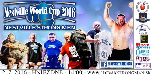 Svetový pohár silných mužov v sobotu v Hniezdnom