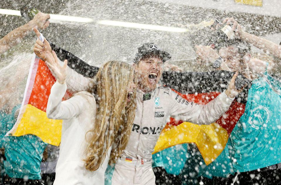 Nico Rosberg Abu Zabi titul nov16 Reuters