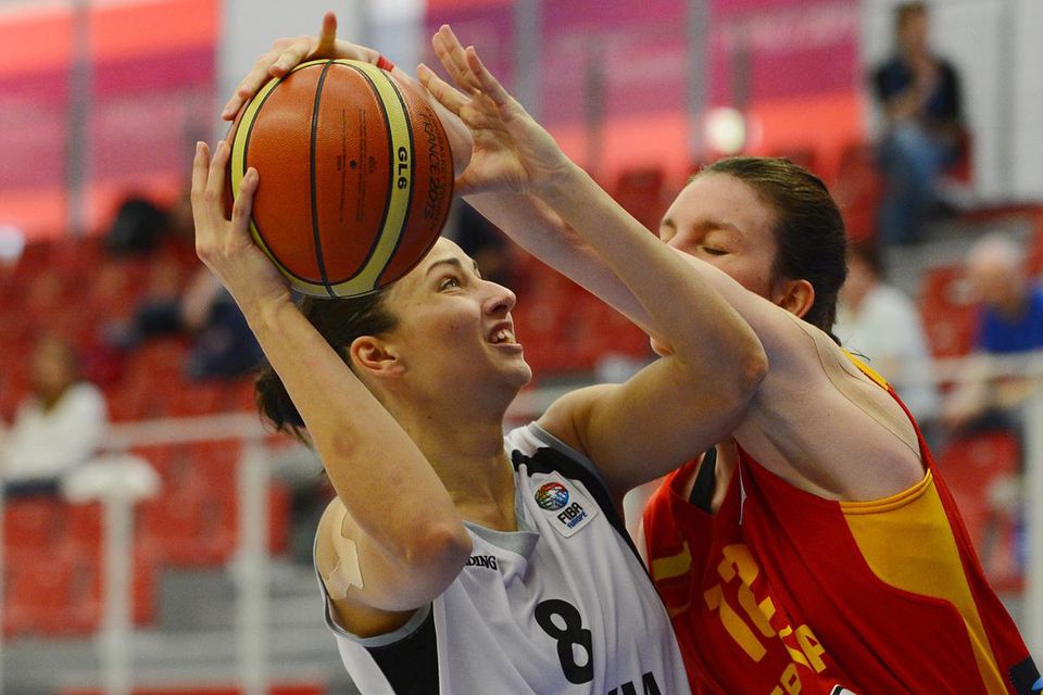 Klaudia Lukačovičová, basketbal, nov2016