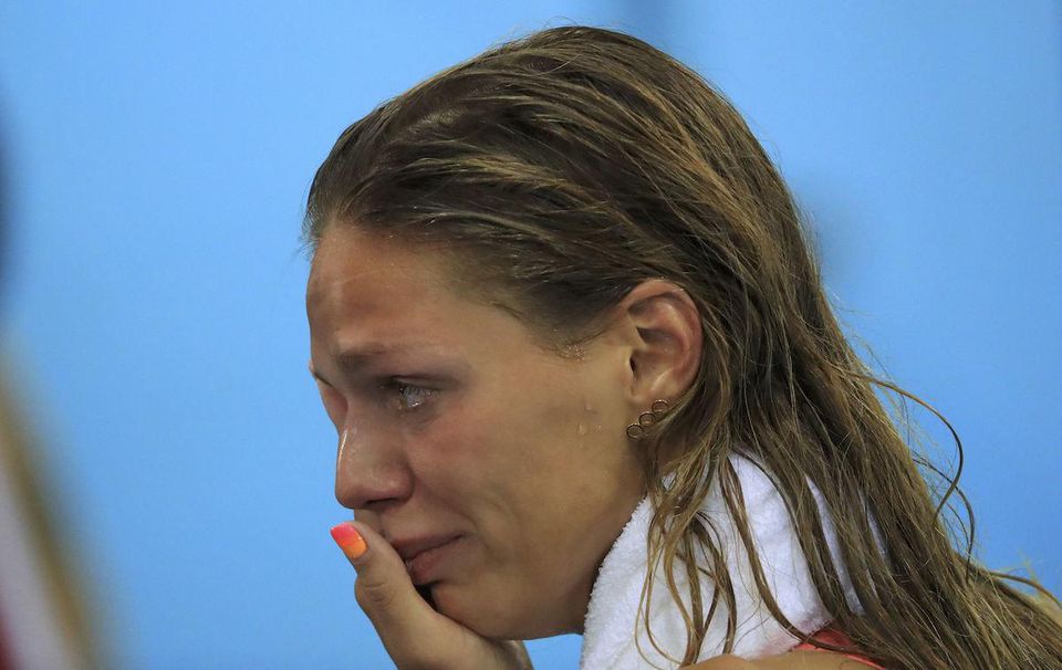 Julia Jefimovova plavanie oh rio2016 slzy plac