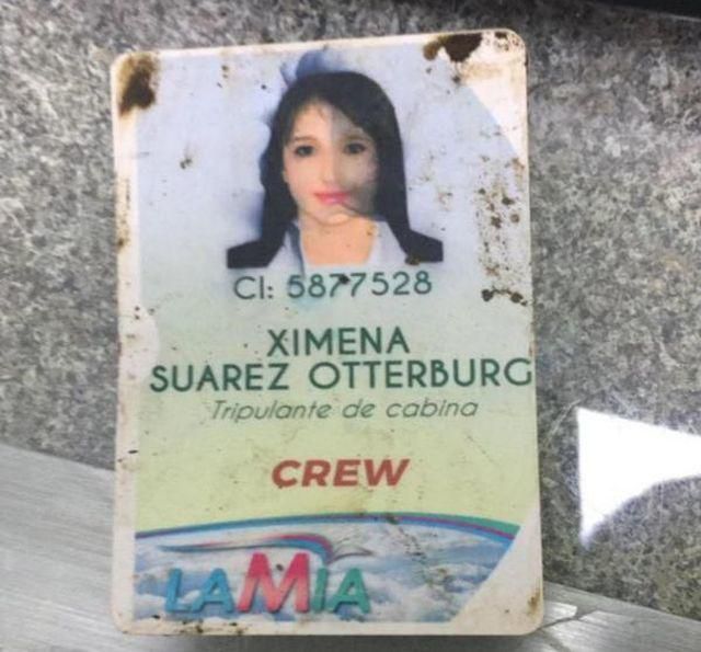 Ximena Suarezova tragedia let Chapecoense nov16 infobae.com
